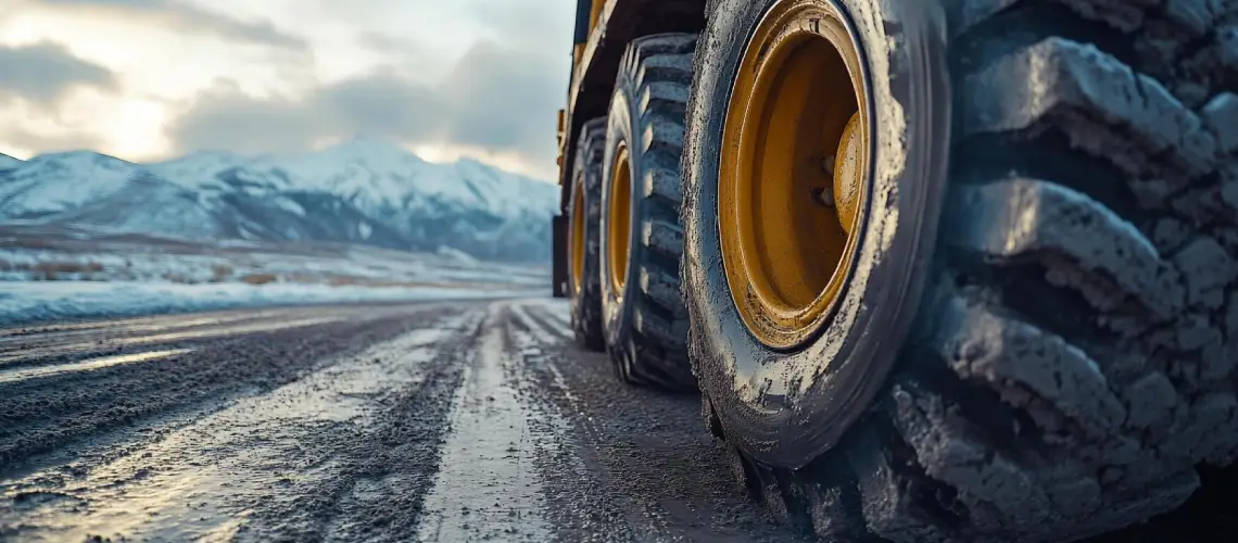 Valuer conducting a heavy equipment valuation on mining and logistics machinery